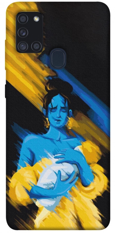 Чехол itsPrint Faith in Ukraine 5 для Samsung Galaxy A21s, itsellopt, купить оптом с доставкой