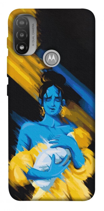 Чехол itsPrint Faith in Ukraine 5 для Motorola Moto E20, itsellopt, купить оптом с доставкой