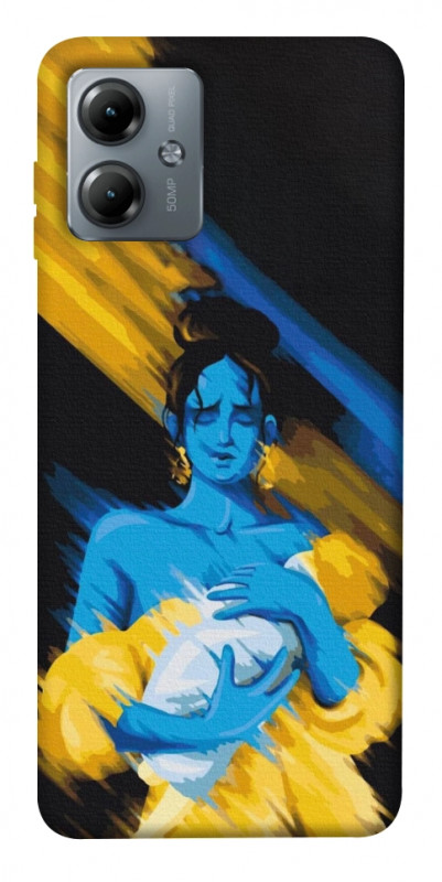 Чехол itsPrint Faith in Ukraine 5 для Motorola Moto G14, itsellopt, купить оптом с доставкой
