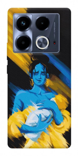 Чехол itsPrint Faith in Ukraine 5 для Infinix Note 40 4G