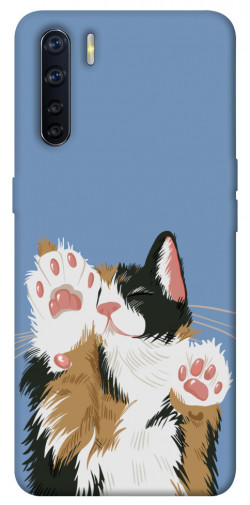 Чохол itsPrint Funny cat для Oppo A91