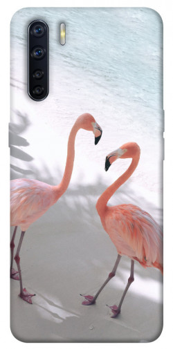 Чохол itsPrint Flamingos для Oppo A91