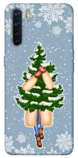 Чехол itsPrint Christmas tree для Oppo A91
