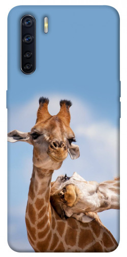 Чехол itsPrint Милые жирафы для Oppo A91