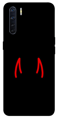 Чохол itsPrint Red horns для Oppo A91