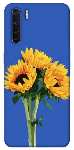 Чохол itsPrint Bouquet of sunflowers для Oppo A91