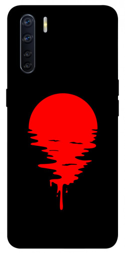 Чехол itsPrint Red Moon для Oppo A91