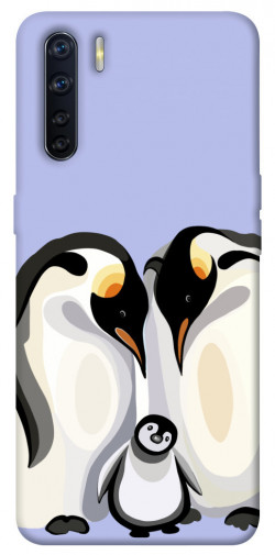 Чехол itsPrint Penguin family для Oppo A91