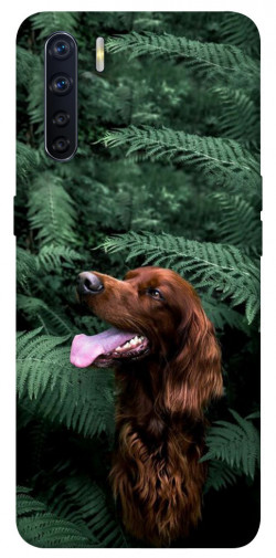 Чехол itsPrint Собака в зелени для Oppo A91