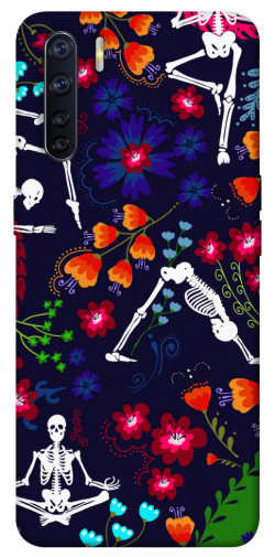 Чехол itsPrint Yoga skeletons для Oppo A91