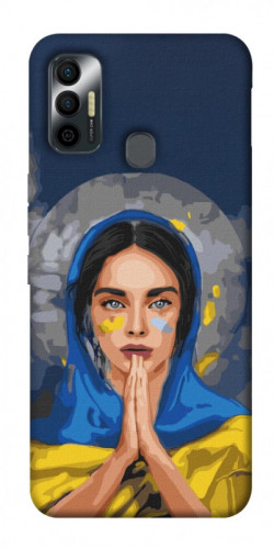 Чехол itsPrint Faith in Ukraine 7 для TECNO Spark 7