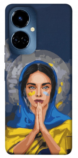 Чехол itsPrint Faith in Ukraine 7 для TECNO Camon 19 (CI6n) / 19 Pro (CI8n)