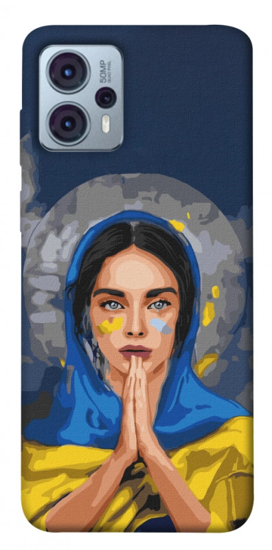 Чехол itsPrint Faith in Ukraine 7 для Motorola Moto G23, itsellopt, купить оптом с доставкой