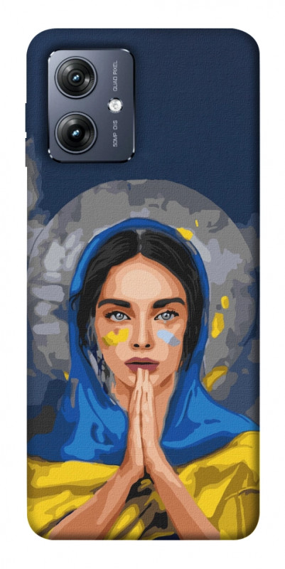 Чехол itsPrint Faith in Ukraine 7 для Motorola Moto G54, itsellopt, купить оптом с доставкой