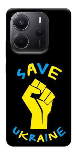 Чехол itsPrint Brave Ukraine 6 для Xiaomi Redmi Note 14 4G (Europe version)