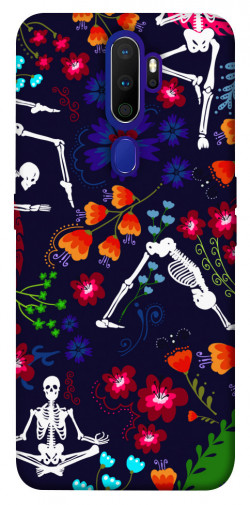 Чехол itsPrint Yoga skeletons для Oppo A5 (2020) / Oppo A9 (2020)