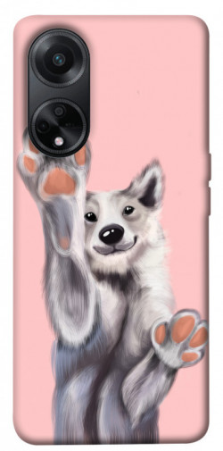 Чехол itsPrint Cute dog для Oppo A58 4G