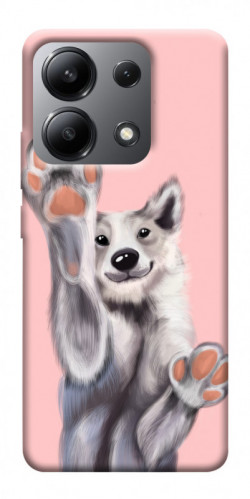 Чехол itsPrint Cute dog для Xiaomi Redmi Note 13 4G