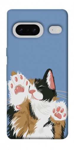 Чехол itsPrint Funny cat для Google Pixel 7