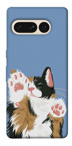 Чехол itsPrint Funny cat для Google Pixel 7 Pro