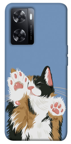 Чохол itsPrint Funny cat для Oppo A57s