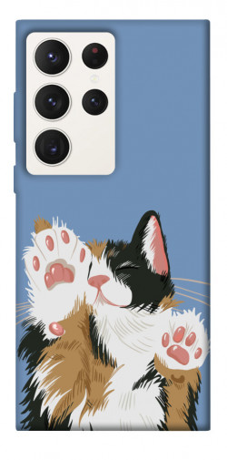 Чехол itsPrint Funny cat для Samsung Galaxy S23 Ultra