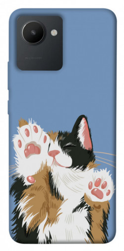 Чохол itsPrint Funny cat для Realme C30s