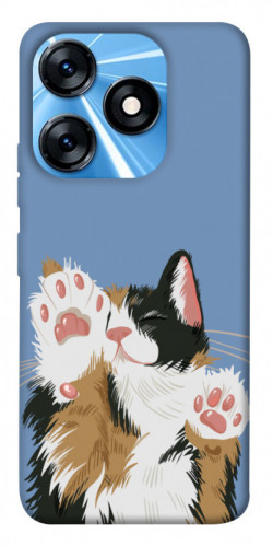 Чохол itsPrint Funny cat для TECNO Spark 10 Pro