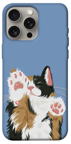 Чохол itsPrint Funny cat для Apple iPhone 15 Pro Max (6.7")