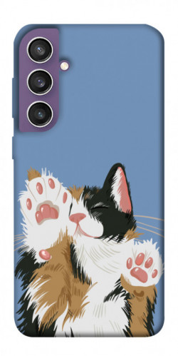 Чохол itsPrint Funny cat для Samsung Galaxy S23 FE