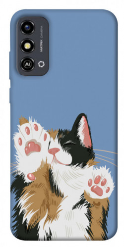 Чохол itsPrint Funny cat для ZTE Blade A53