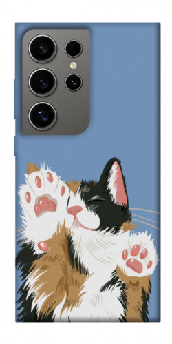 Чехол itsPrint Funny cat для Samsung Galaxy S24 Ultra