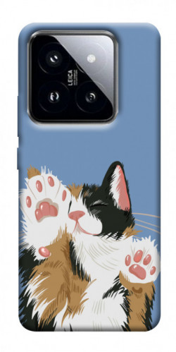 Чехол itsPrint Funny cat для Xiaomi 14 Pro