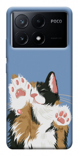 Чехол itsPrint Funny cat для Xiaomi Poco X6