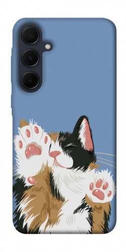 Чехол itsPrint Funny cat для Samsung Galaxy A55