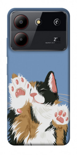 Чехол itsPrint Funny cat для ZTE Blade A54 4G