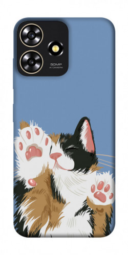 Чохол itsPrint Funny cat для ZTE Blade A73 4G