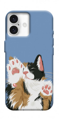 Чохол itsPrint Funny cat для Apple iPhone 16 (6.1")