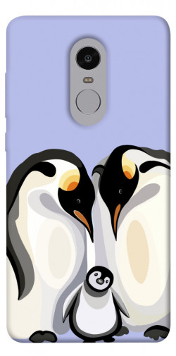 Чехол itsPrint Penguin family для Xiaomi Redmi Note 4X / Note 4 (Snapdragon)