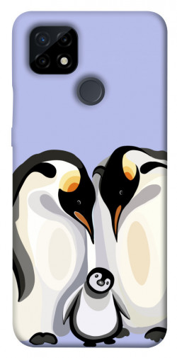 Чехол itsPrint Penguin family для Realme C21