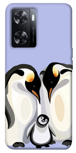 Чехол itsPrint Penguin family для Oppo A57s