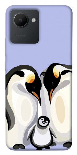 Чехол itsPrint Penguin family для Realme C30