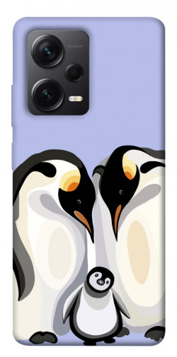 Чохол itsPrint Penguin family для Xiaomi Redmi Note 12 Pro+ 5G