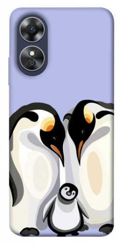 Чехол itsPrint Penguin family для Oppo A17