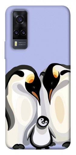Чохол itsPrint Penguin family для Vivo Y31