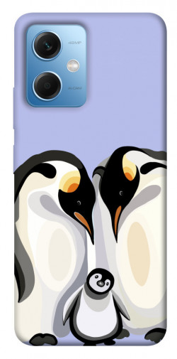 Чехол itsPrint Penguin family для Xiaomi Poco X5 5G