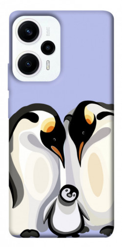Чехол itsPrint Penguin family для Xiaomi Poco F5 Pro
