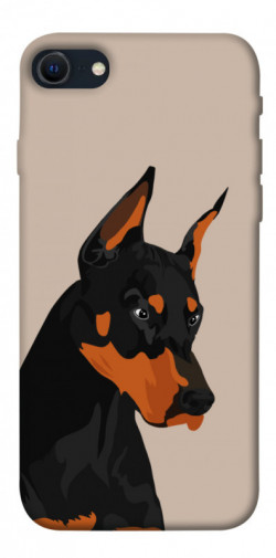 Чехол itsPrint Doberman для Apple iPhone SE (2020)