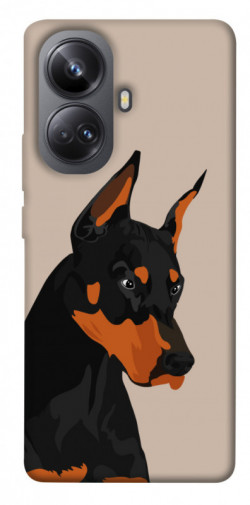 Чехол itsPrint Doberman для Realme 10 Pro+