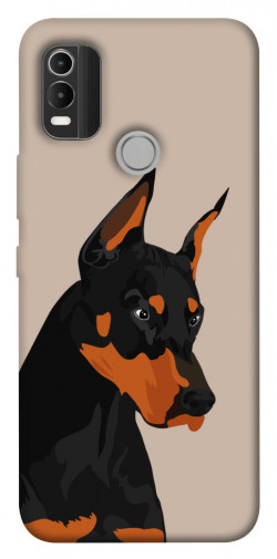 Чохол itsPrint Doberman для Nokia C21 Plus